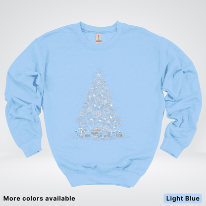 Classic Christmas Tree with Gifts - Crewneck Sweatshirt