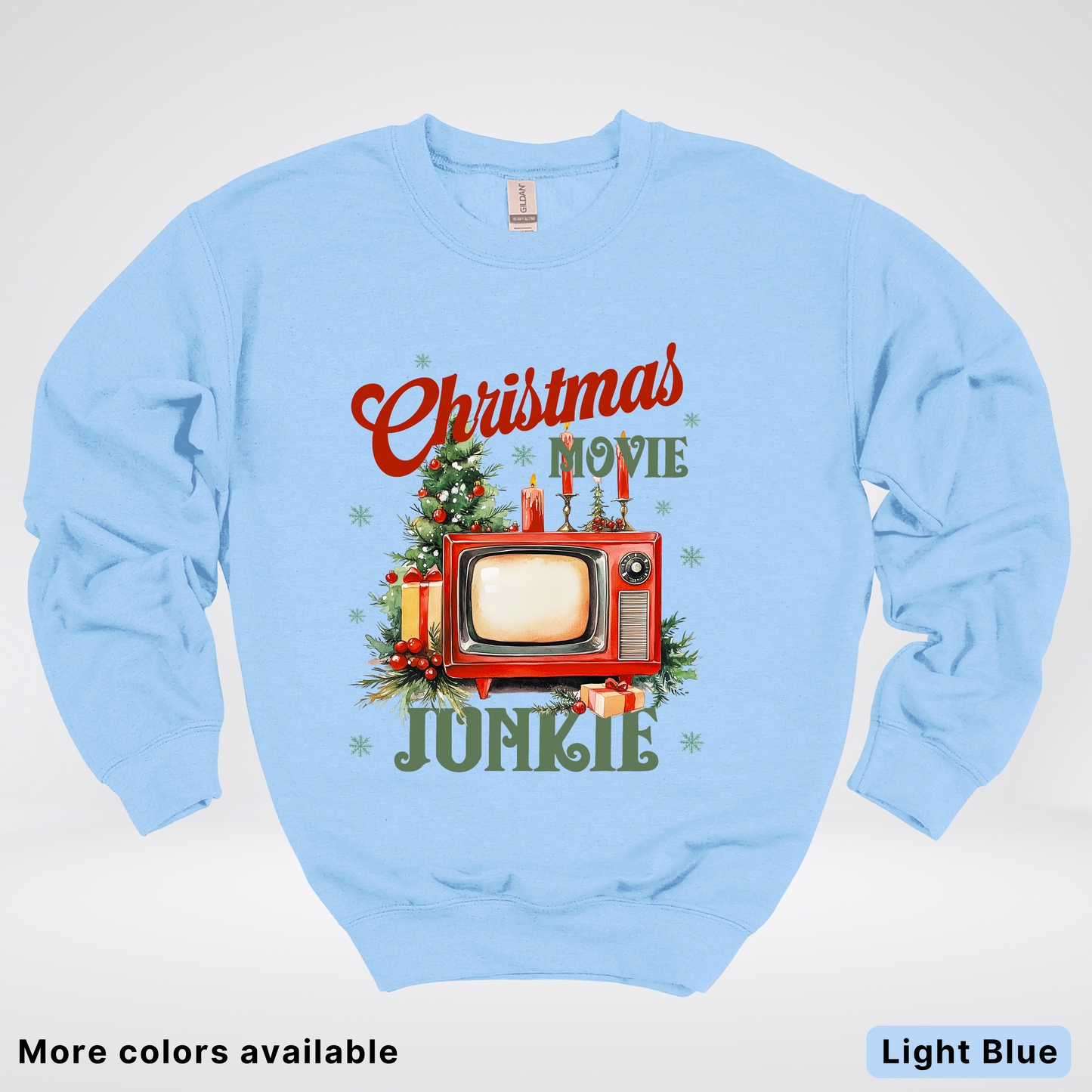 Vintage Christmas Movie Lover - Crewneck