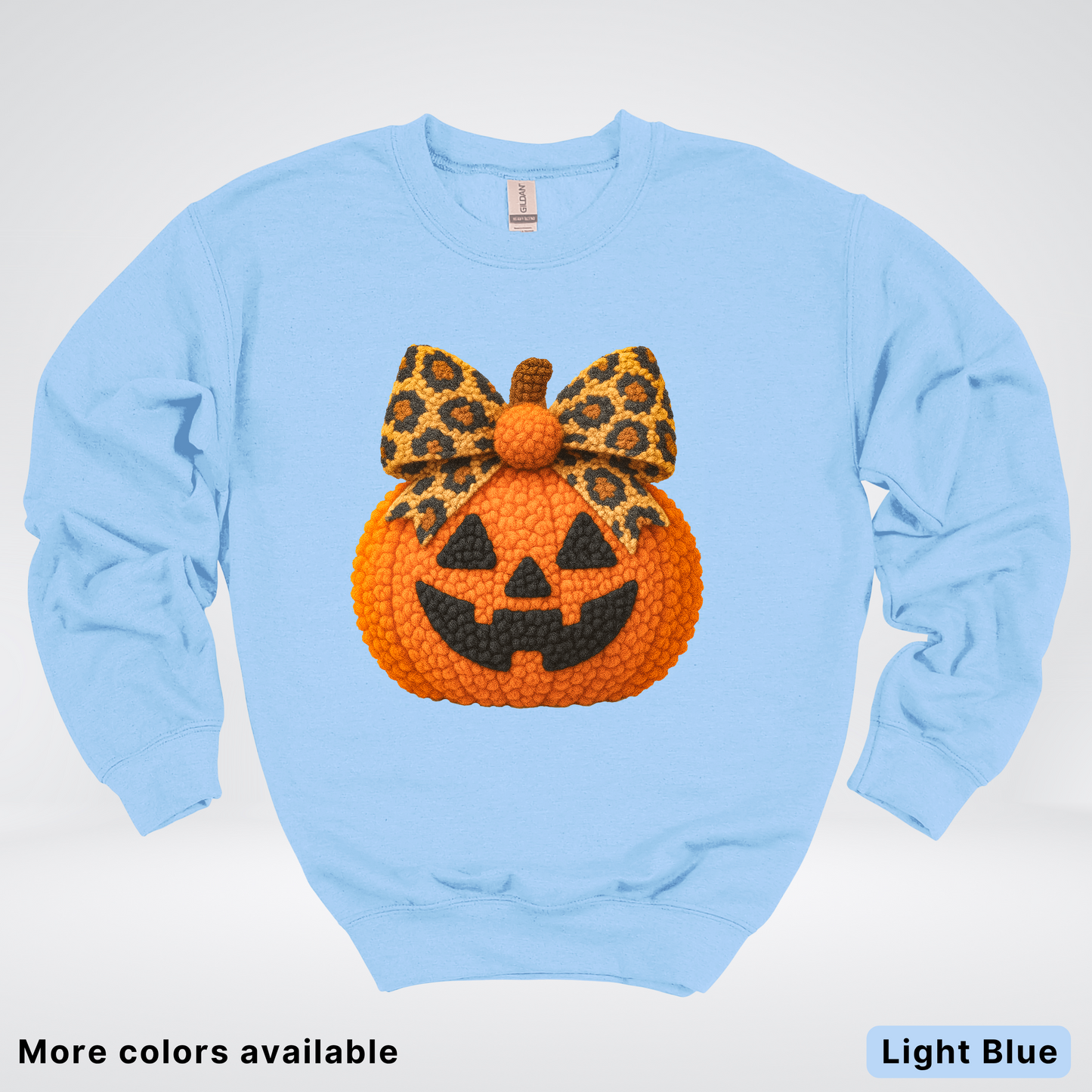 Coquette Crochet Pumpkin - Sweatshirt