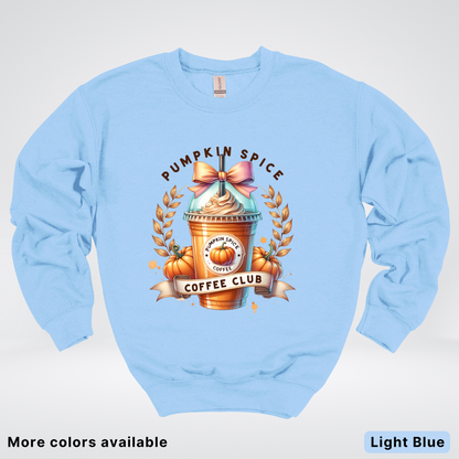 Pumpkin Spice Coffee Club - Crewneck Sweatshirts