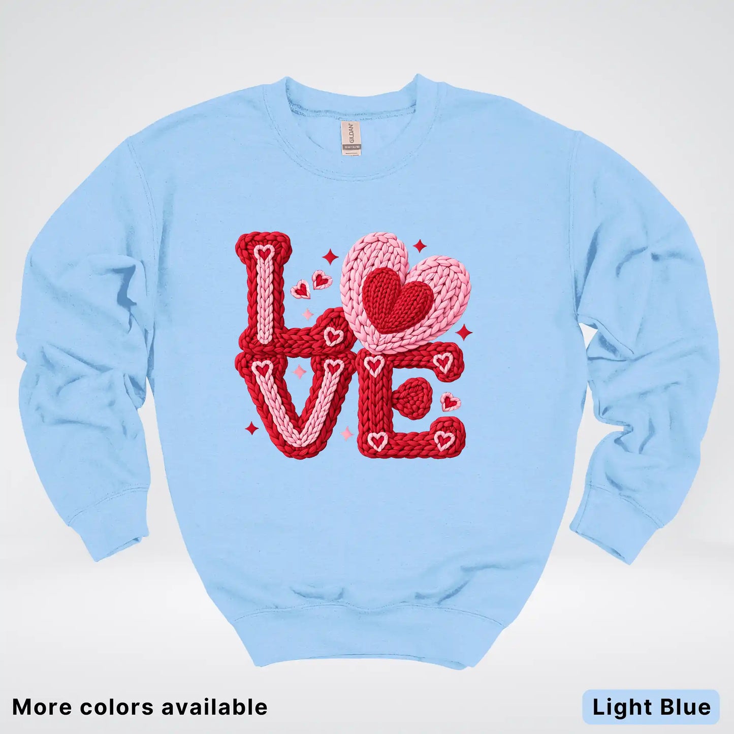Love Hook Yard Faux - Crewneck Sweatshirt