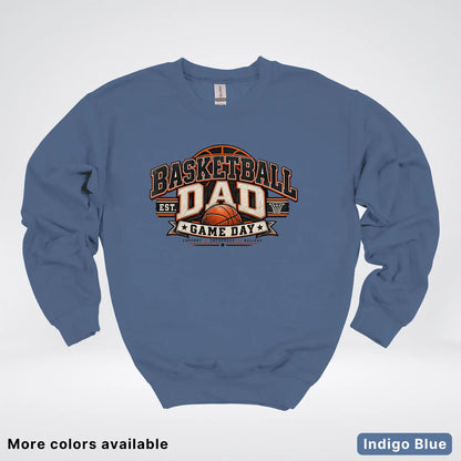 Basketball Dad – Game Day Crewneck Sweatshirt
