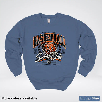 Basketball Social Club – Vintage Court Crewneck Sweatshirt