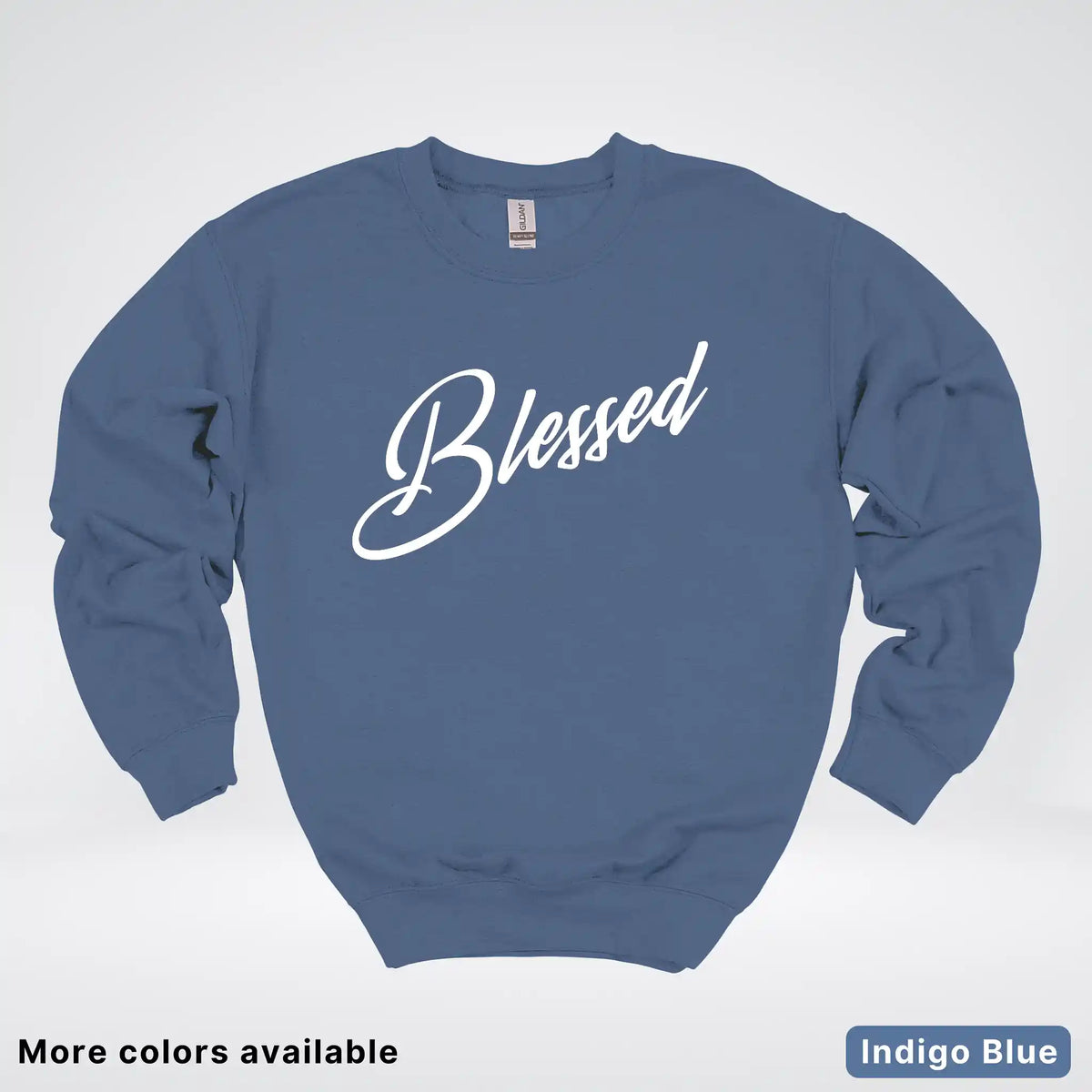 Blessed Script Crewneck Sweatshirt