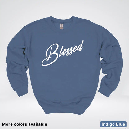 Blessed Script Crewneck Sweatshirt
