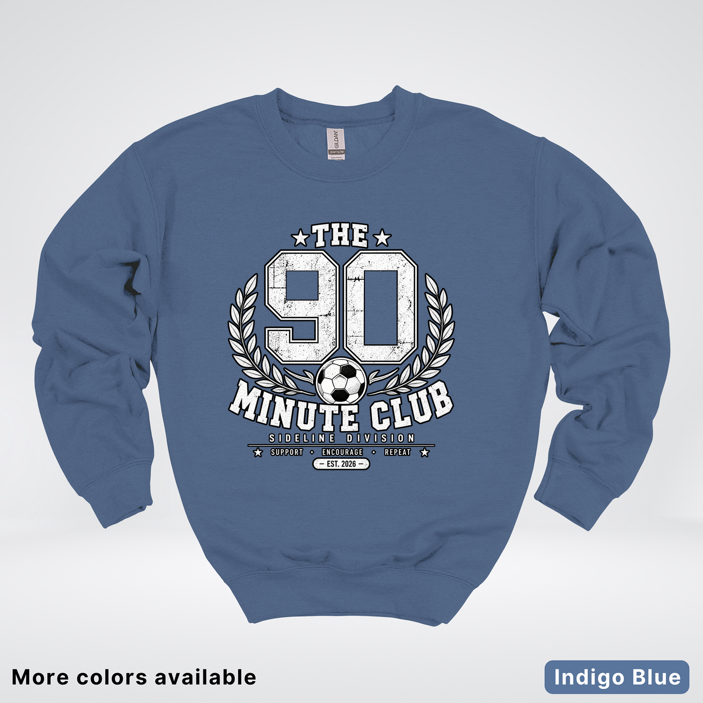 The 90 Minute Club Side Line Division Crewneck Sweatshirt