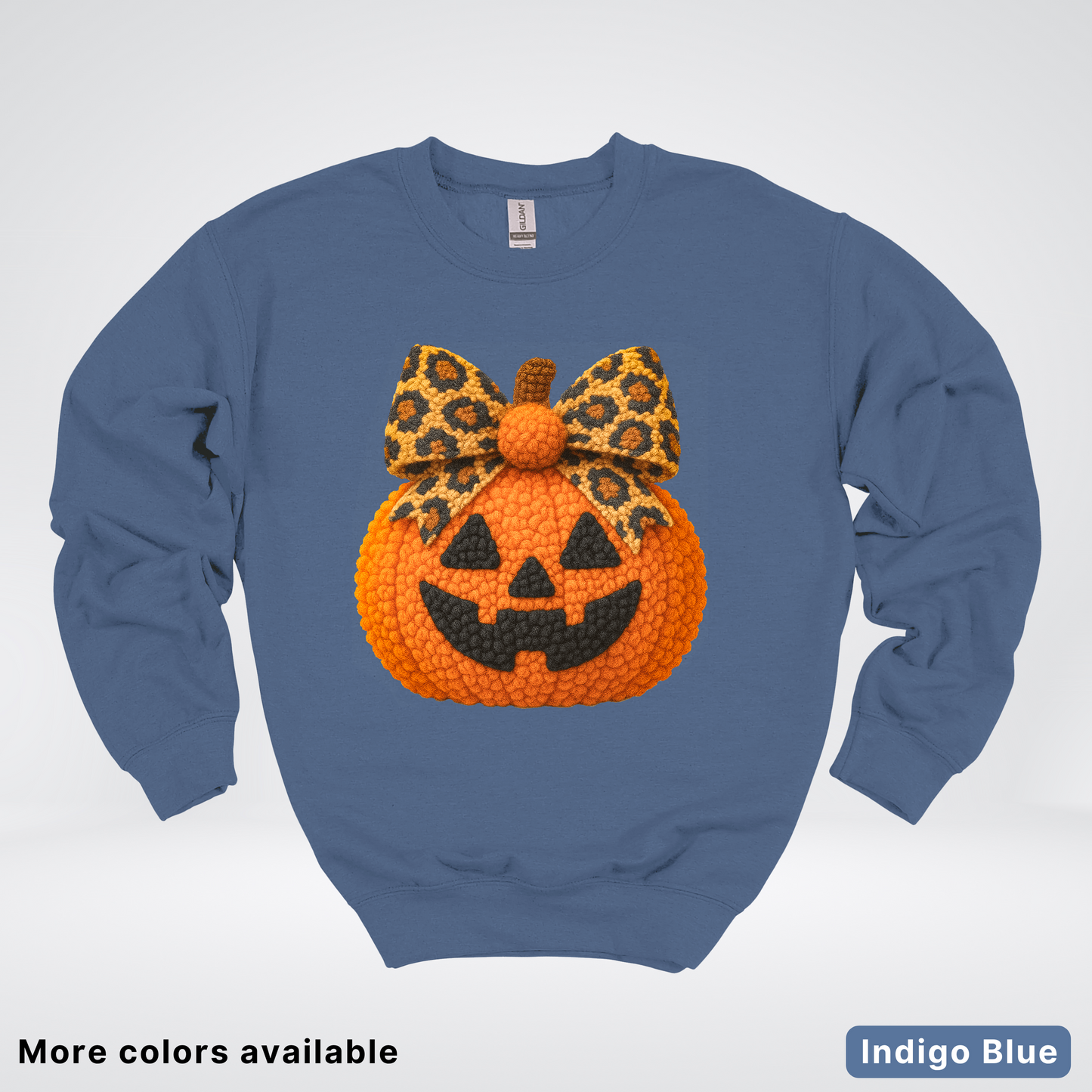 Coquette Crochet Pumpkin - Sweatshirt