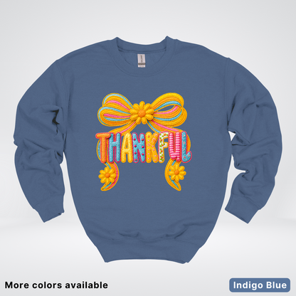 Thankful Crochet Style Fall - Sweatshirt