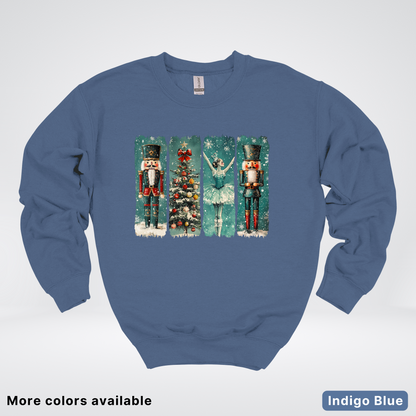 Vintage Nutcracker Ballet Panel - Crewneck