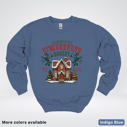 Vintage Gingerbread Bakery - Crewneck
