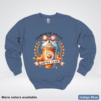 Pumpkin Spice Coffee Club - Crewneck Sweatshirts