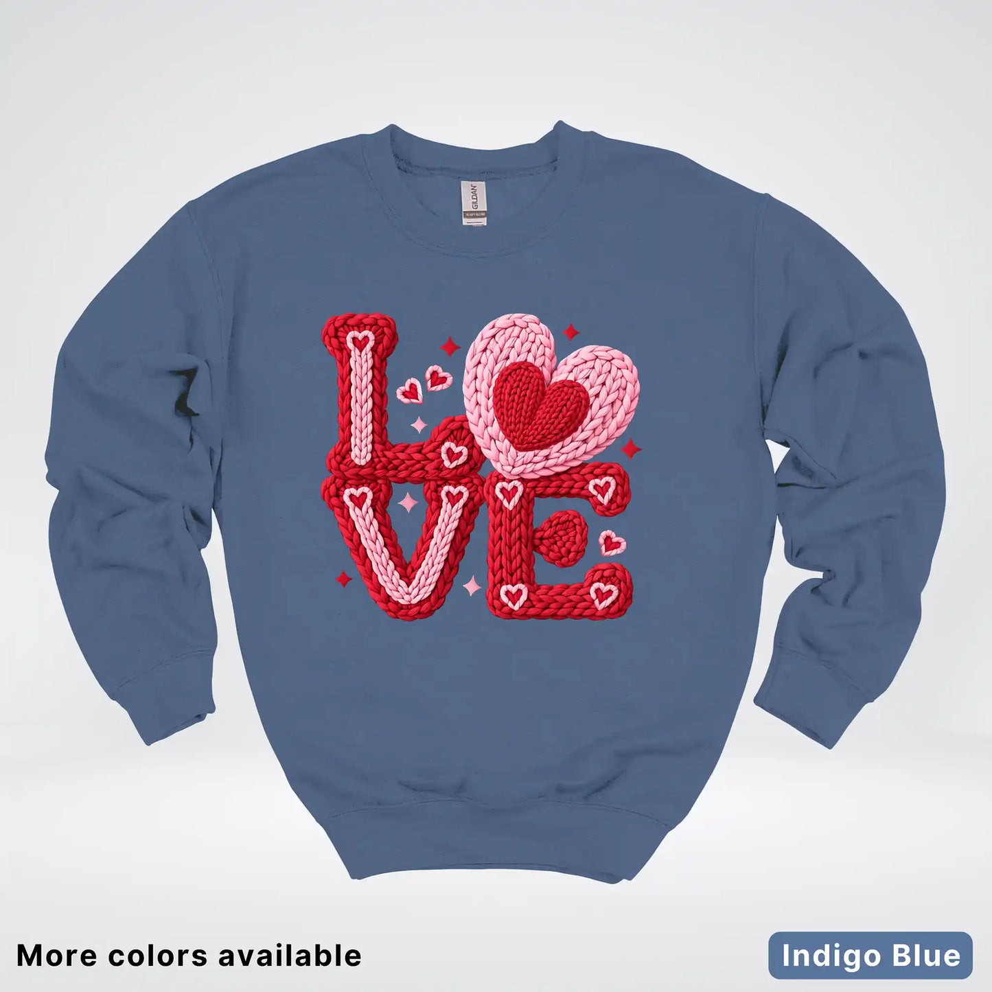Love Hook Yard Faux - Crewneck Sweatshirt