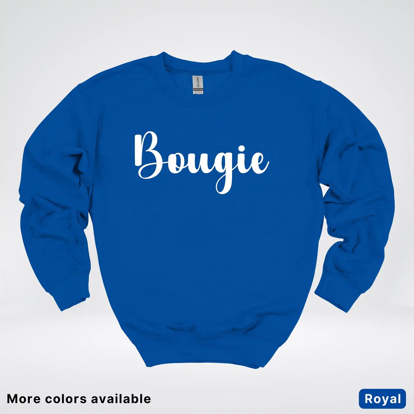 Bougie - White Design - Crewneck Sweatshirt