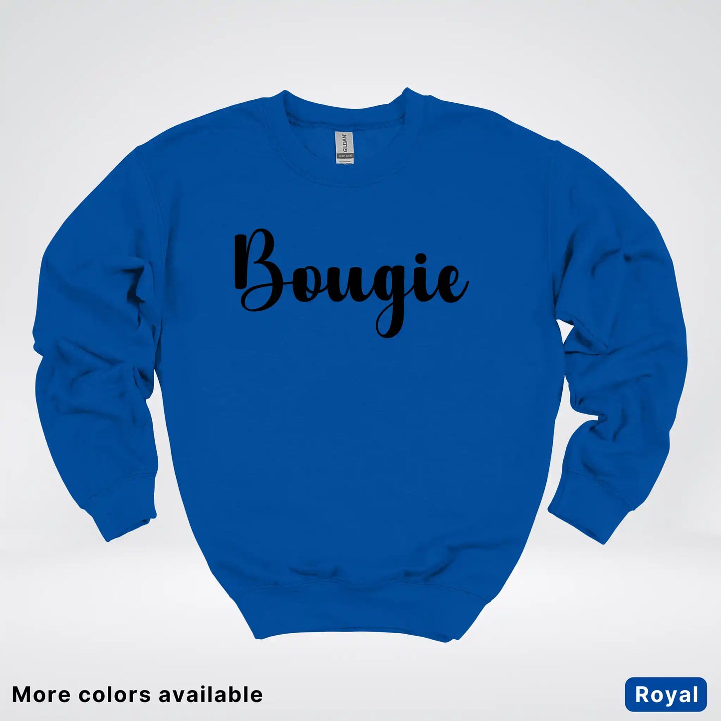 Bougie - Black Design - Crewneck Sweatshirt