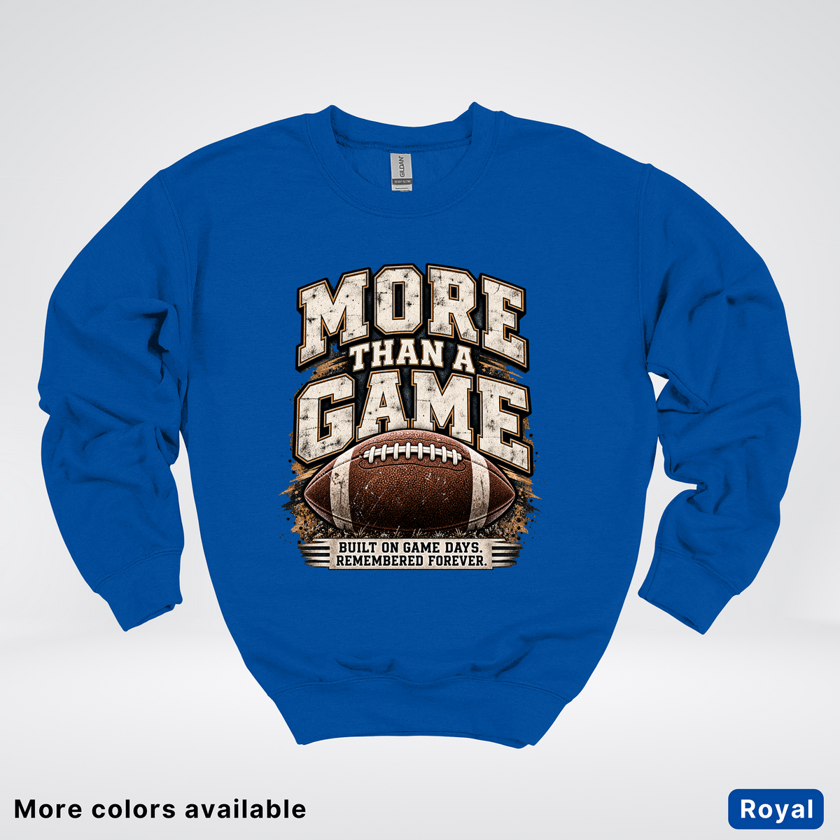 More Than a Game – Vintage Football - Crewneck Sweatshirt
