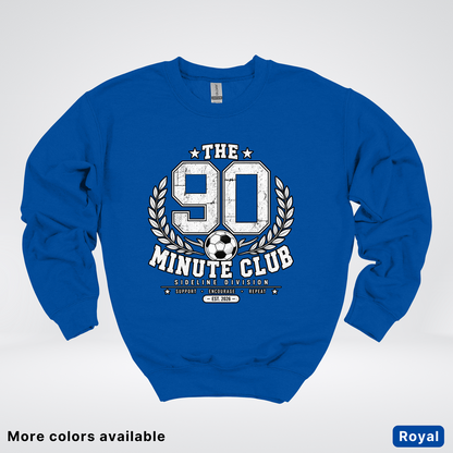 The 90 Minute Club Side Line Division Crewneck Sweatshirt