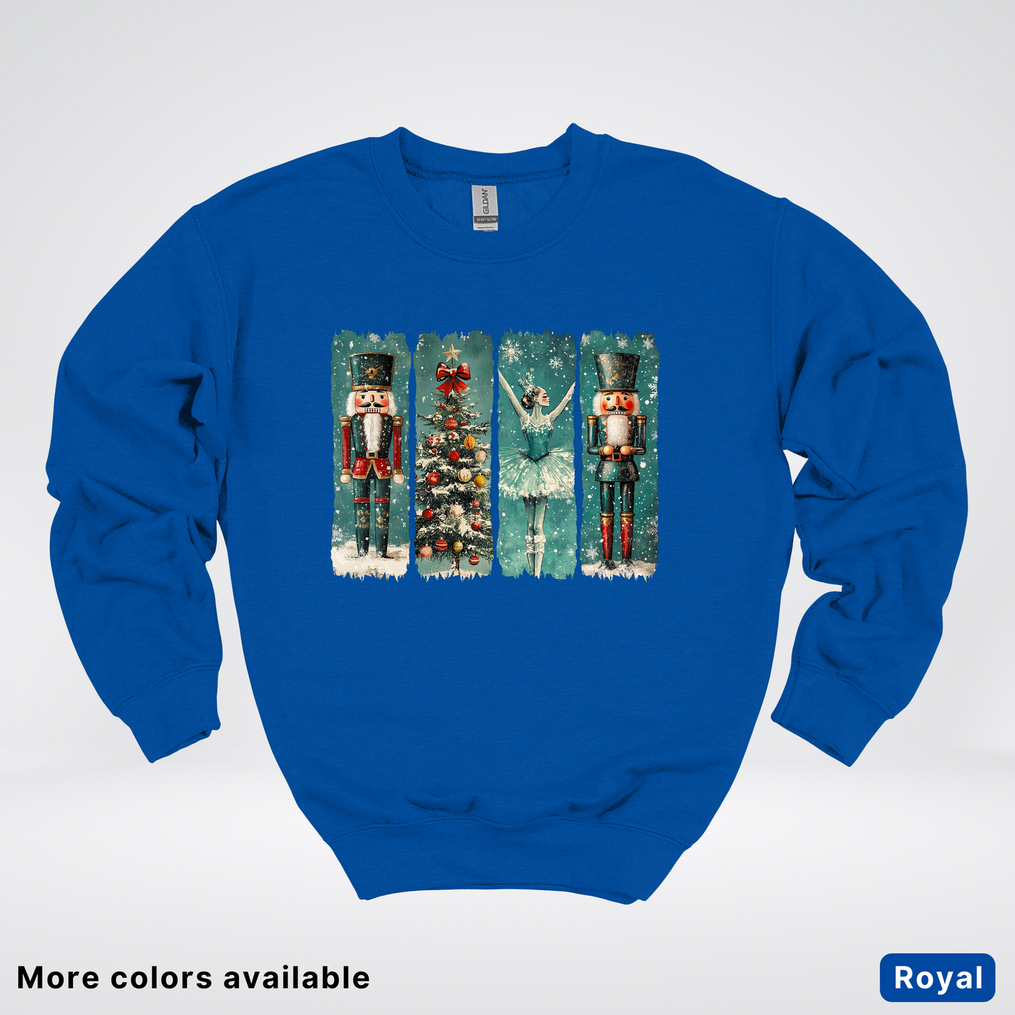 Vintage Nutcracker Ballet Panel - Crewneck