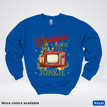 Vintage Christmas Movie Lover - Crewneck