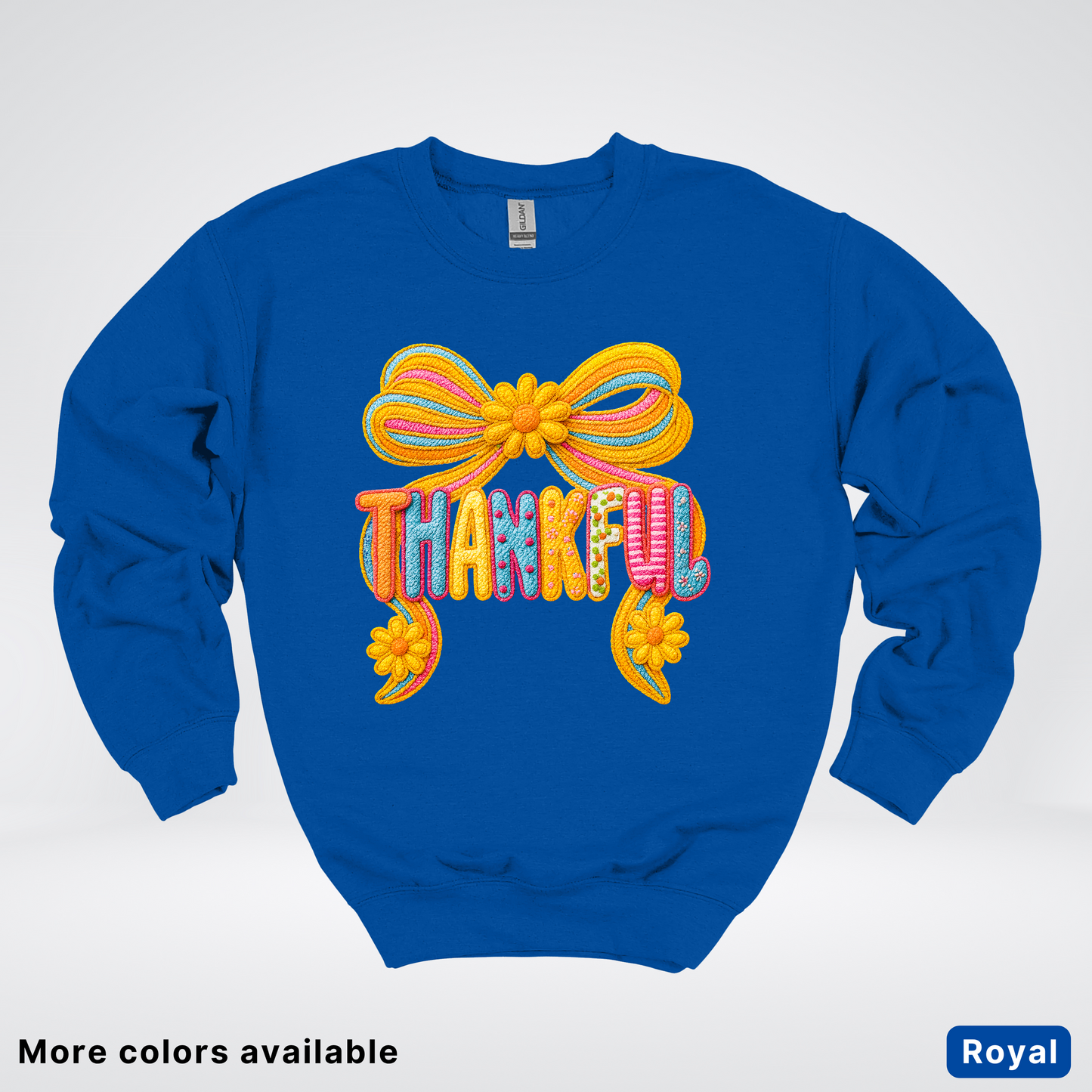 Thankful Crochet Style Fall - Sweatshirt
