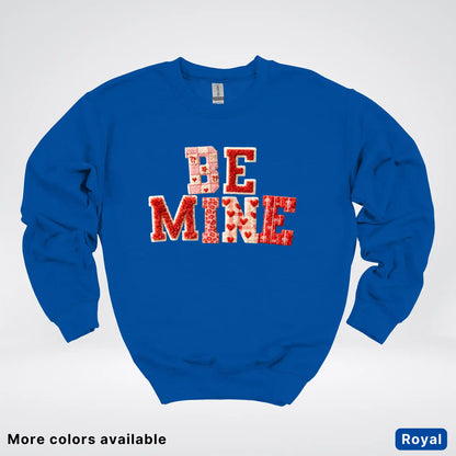 Be Mine Hook Yard Faux - Crewneck Sweatshirt