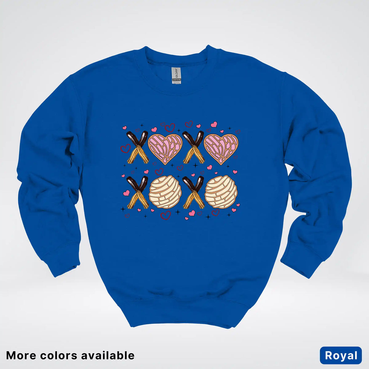 XOXO Churros & Conchas - Crewneck Sweatshirt