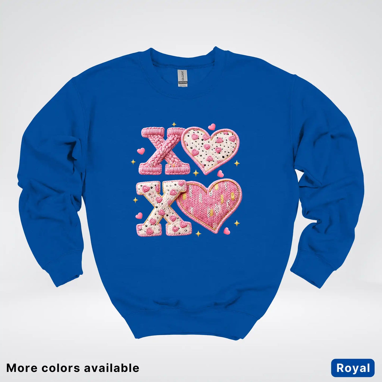 XOXO Hook Yard Faux - Crewneck Sweatshirt