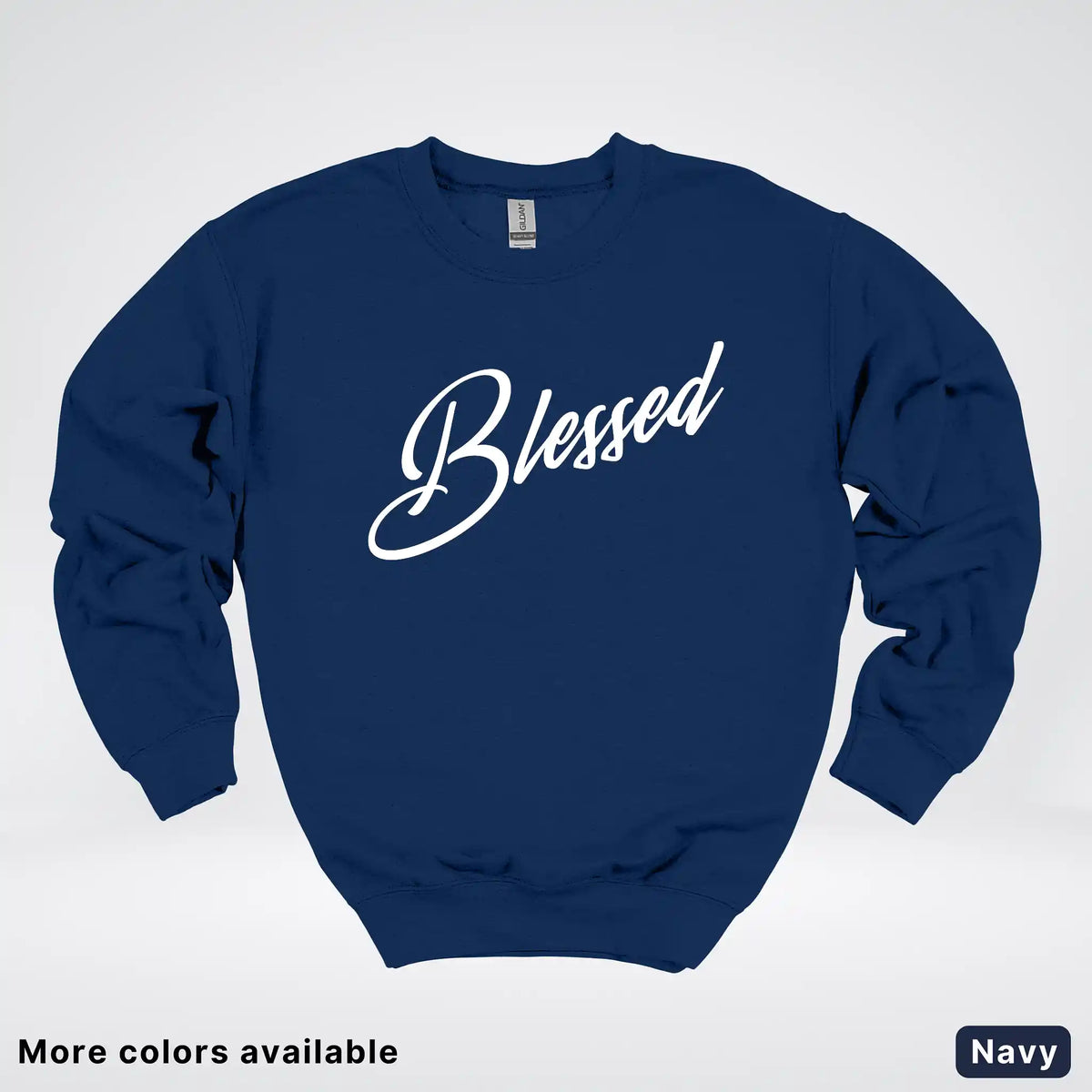 Blessed Script Crewneck Sweatshirt