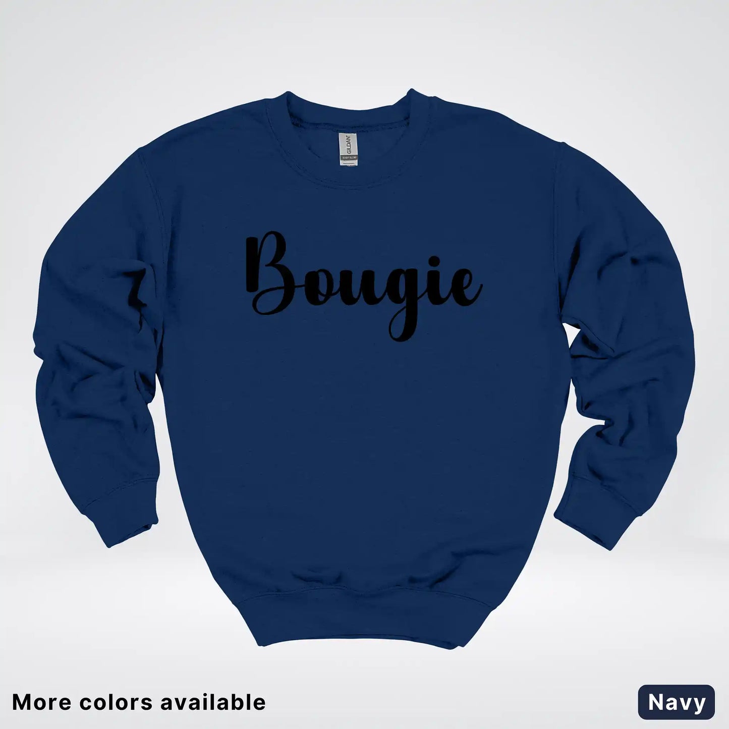 Bougie - Black Design - Crewneck Sweatshirt