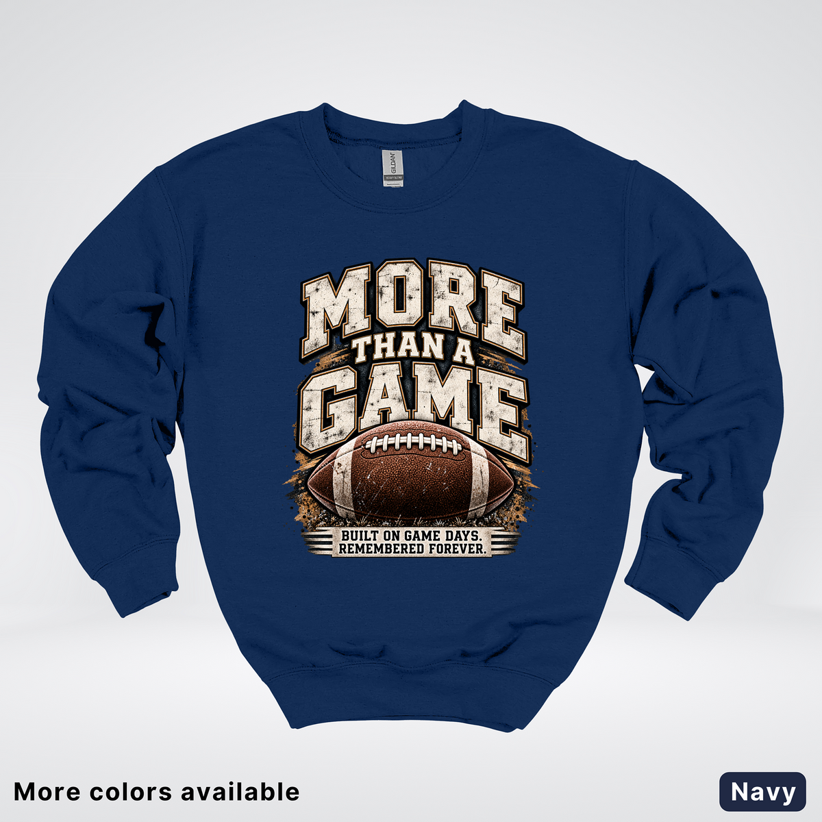 More Than a Game – Vintage Football - Crewneck Sweatshirt