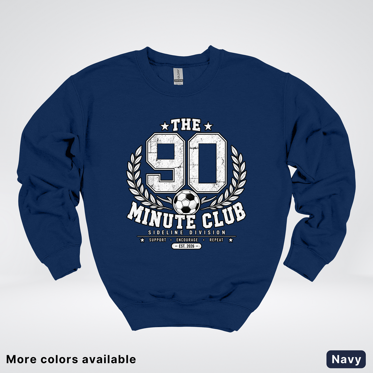 The 90 Minute Club Side Line Division Crewneck Sweatshirt