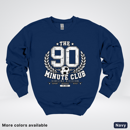 The 90 Minute Club Side Line Division Crewneck Sweatshirt