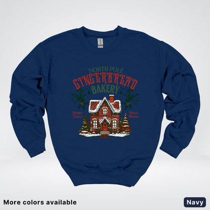 Vintage Gingerbread Bakery - Crewneck