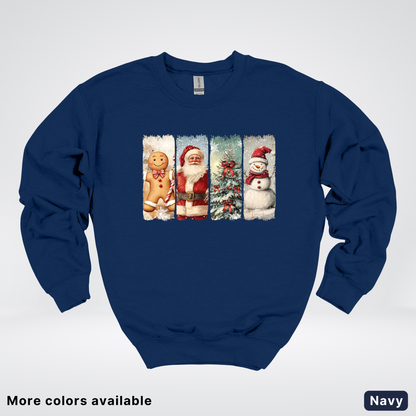 Vintage Christmas Quartet - Sweatshirt