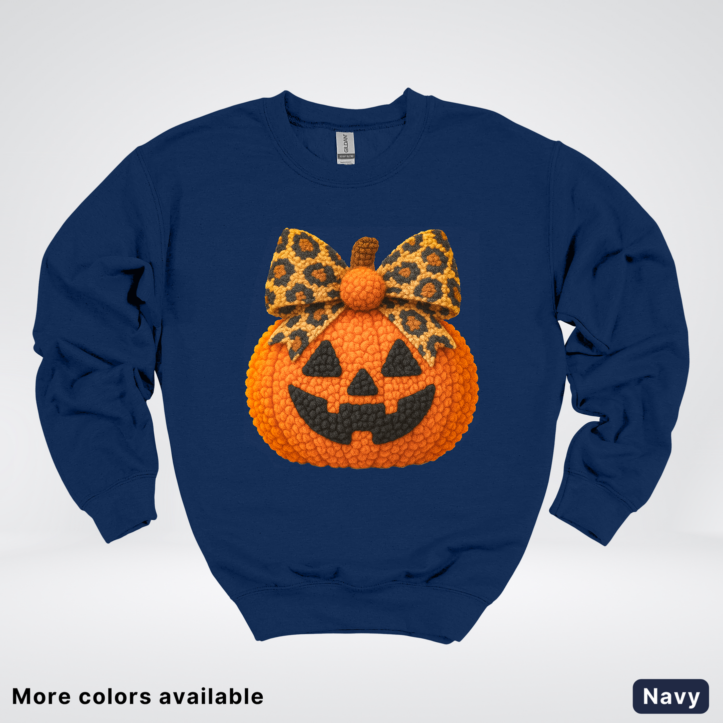 Coquette Crochet Pumpkin - Sweatshirt
