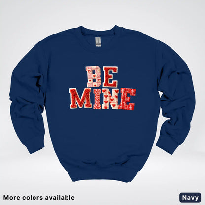 Be Mine Hook Yard Faux - Crewneck Sweatshirt