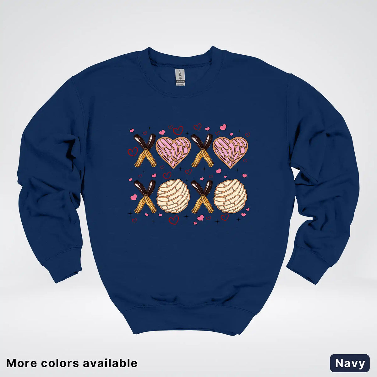 XOXO Churros & Conchas - Crewneck Sweatshirt