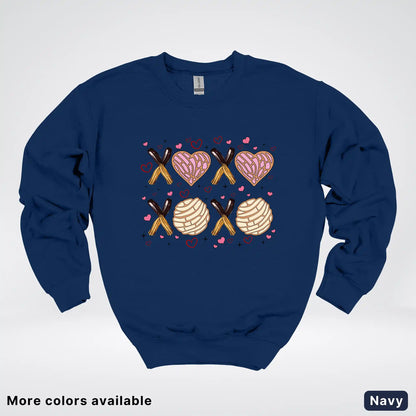 XOXO Churros & Conchas - Crewneck Sweatshirt