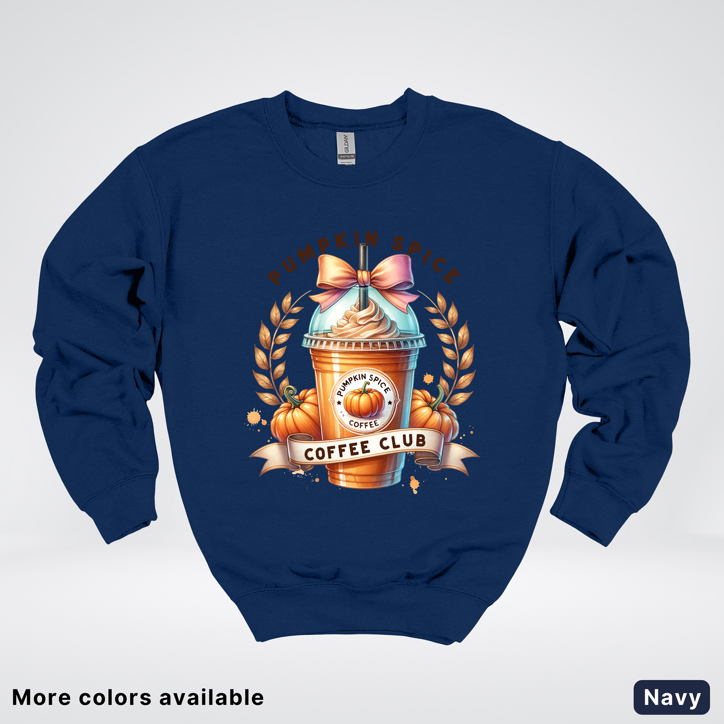 Pumpkin Spice Coffee Club - Crewneck Sweatshirts