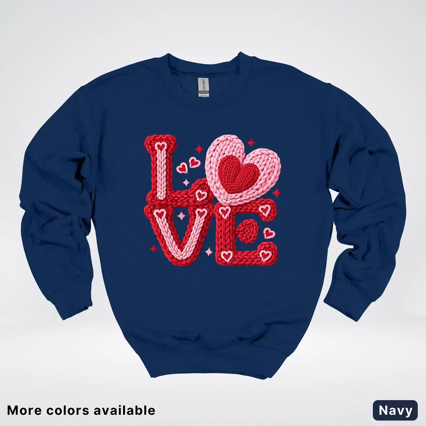 Love Hook Yard Faux - Crewneck Sweatshirt