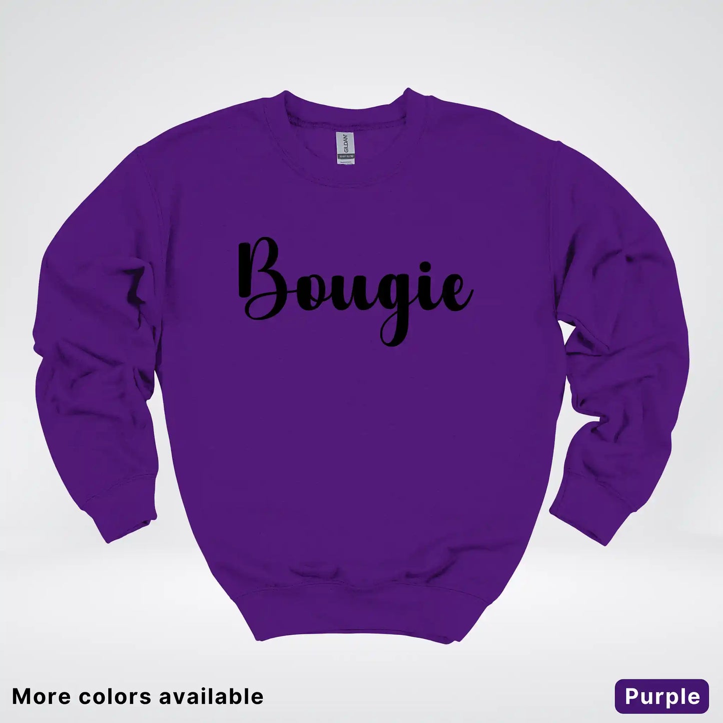 Bougie - Black Design - Crewneck Sweatshirt