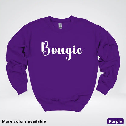 Bougie - White Design - Crewneck Sweatshirt