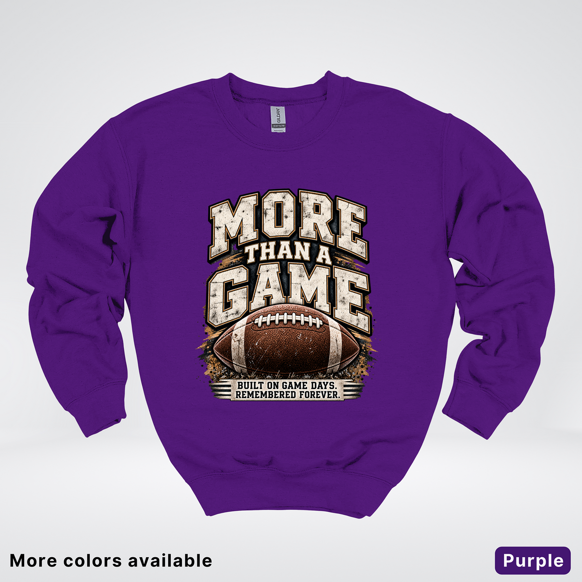 More Than a Game – Vintage Football - Crewneck Sweatshirt