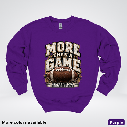 More Than a Game – Vintage Football - Crewneck Sweatshirt