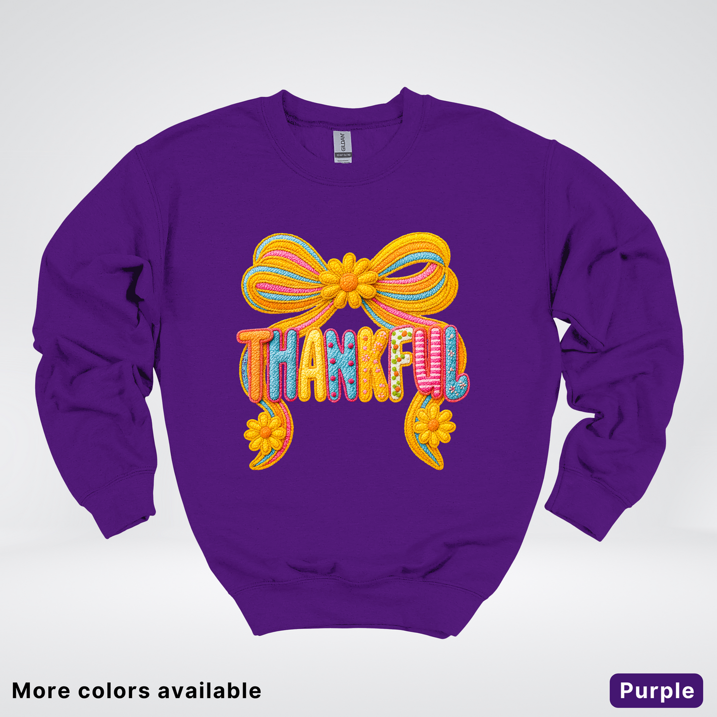Thankful Crochet Style Fall - Sweatshirt