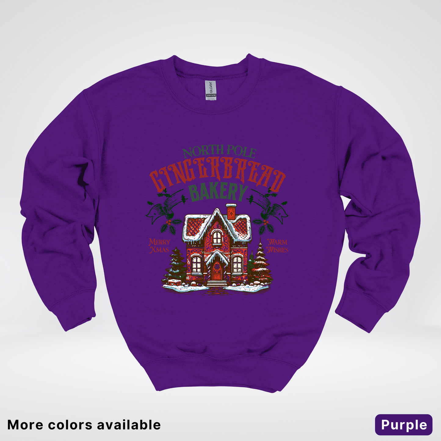 Vintage Gingerbread Bakery - Crewneck