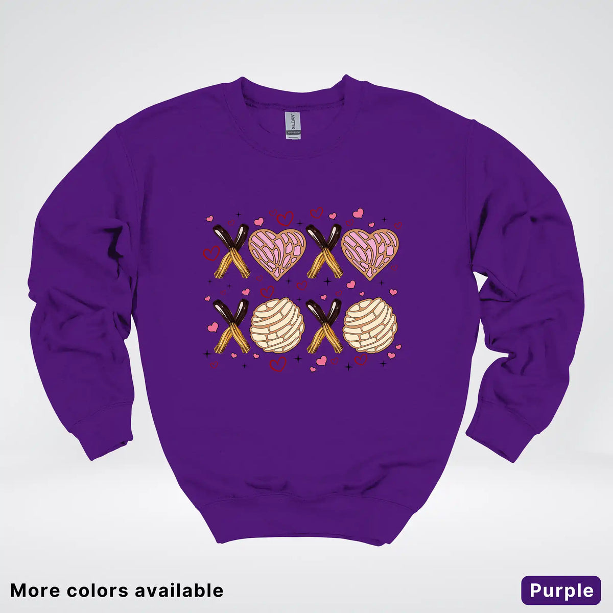 XOXO Churros & Conchas - Crewneck Sweatshirt