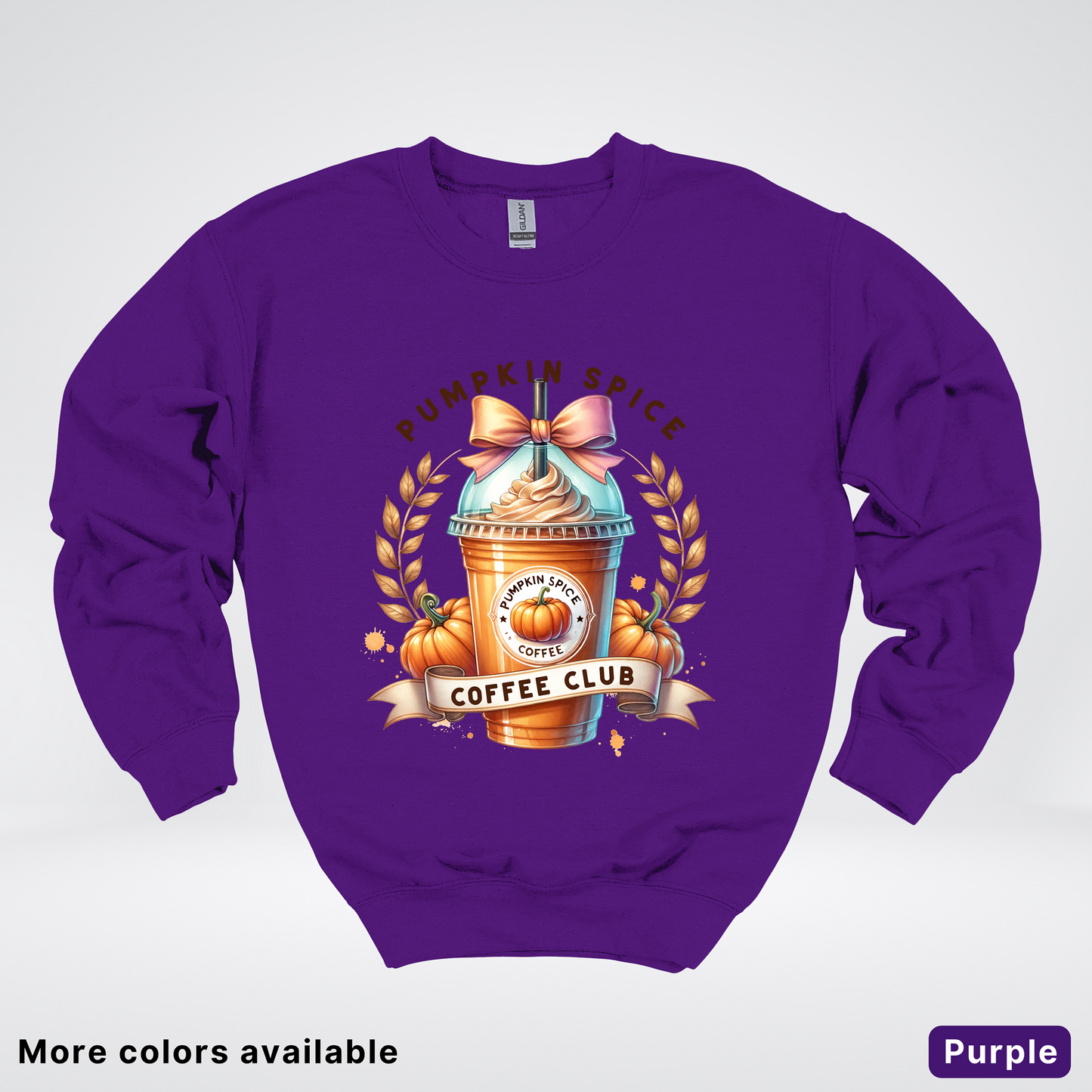 Pumpkin Spice Coffee Club - Crewneck Sweatshirts
