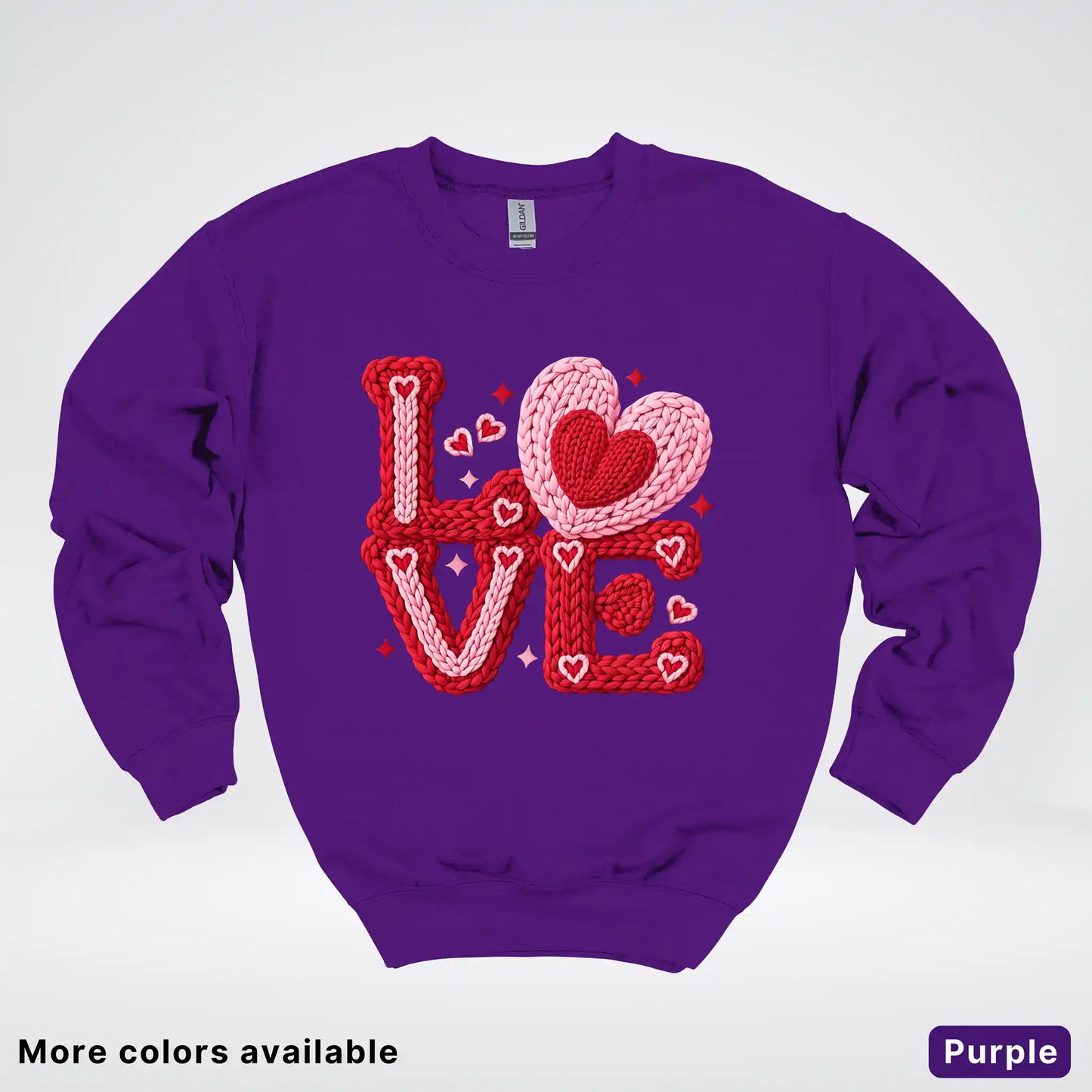 Love Hook Yard Faux - Crewneck Sweatshirt