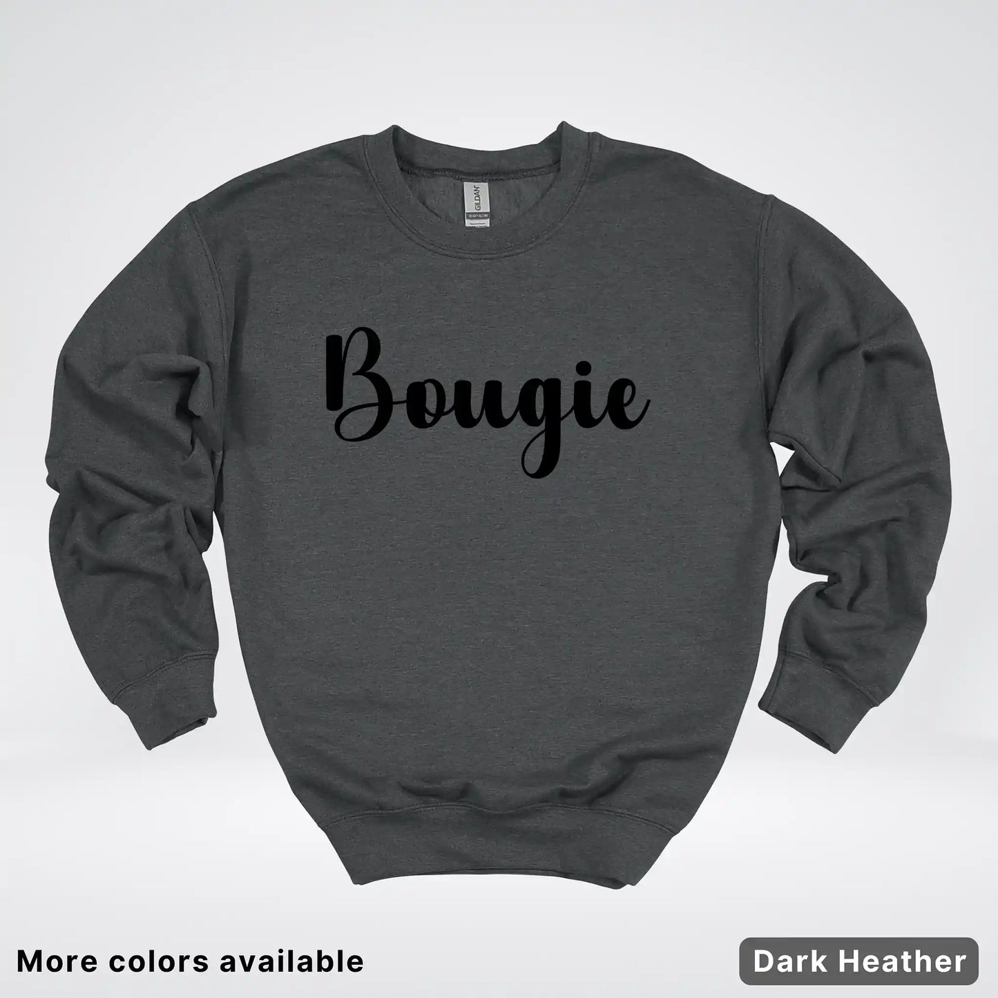 Bougie - Black Design - Crewneck Sweatshirt