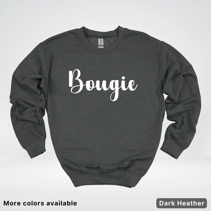 Bougie - White Design - Crewneck Sweatshirt
